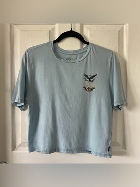 vans crop / baby doll top